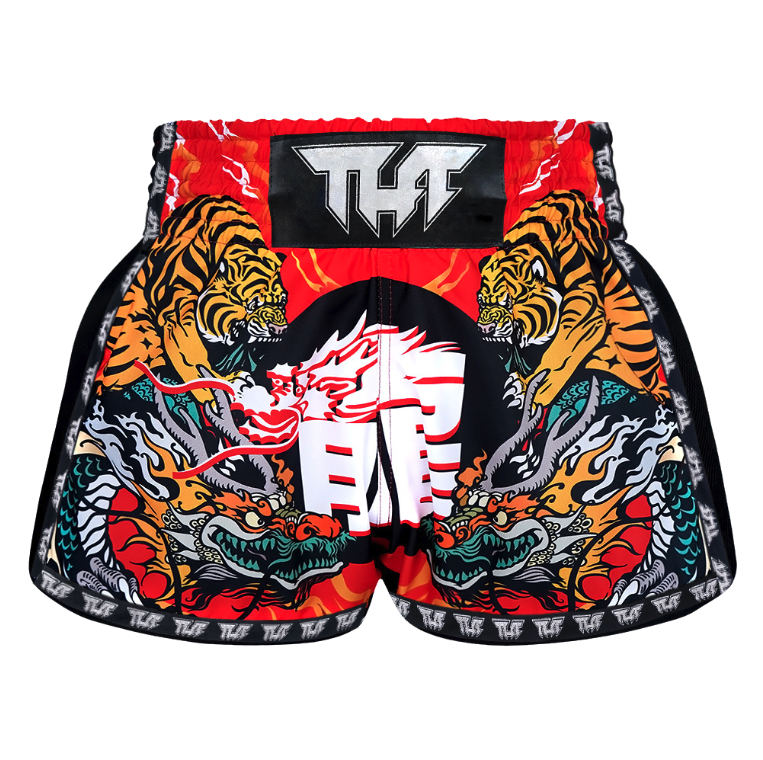 TUFF Chinese Dragon/Tiger Muay Thai Shorts
