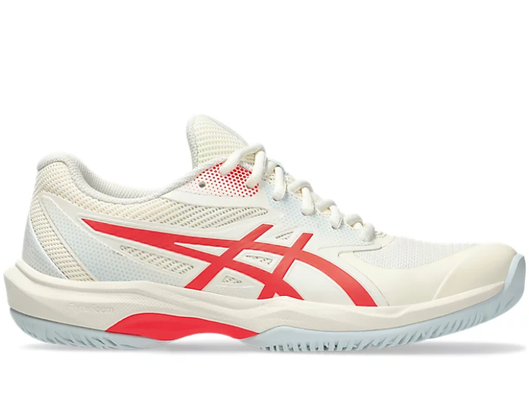 Asics Game FF Pickleball | Womens | Cream Flash Red
