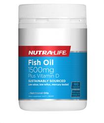 Nutra-Life Fish Oil 1500mg plus Vitamin D Nutra-Life Fish Oil 1500mg plus Vitamin D