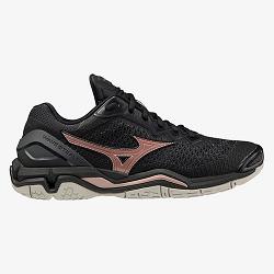 Mizuno Wave Stealth V NB | Womens | Black Gold Mizuno Wave Stealth V NB | Womens | Black Gold