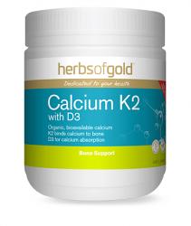 Herbs of Gold Calcium K2 WITH D3