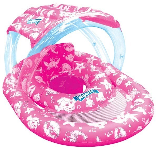 wahu nippas swim ring with canopy